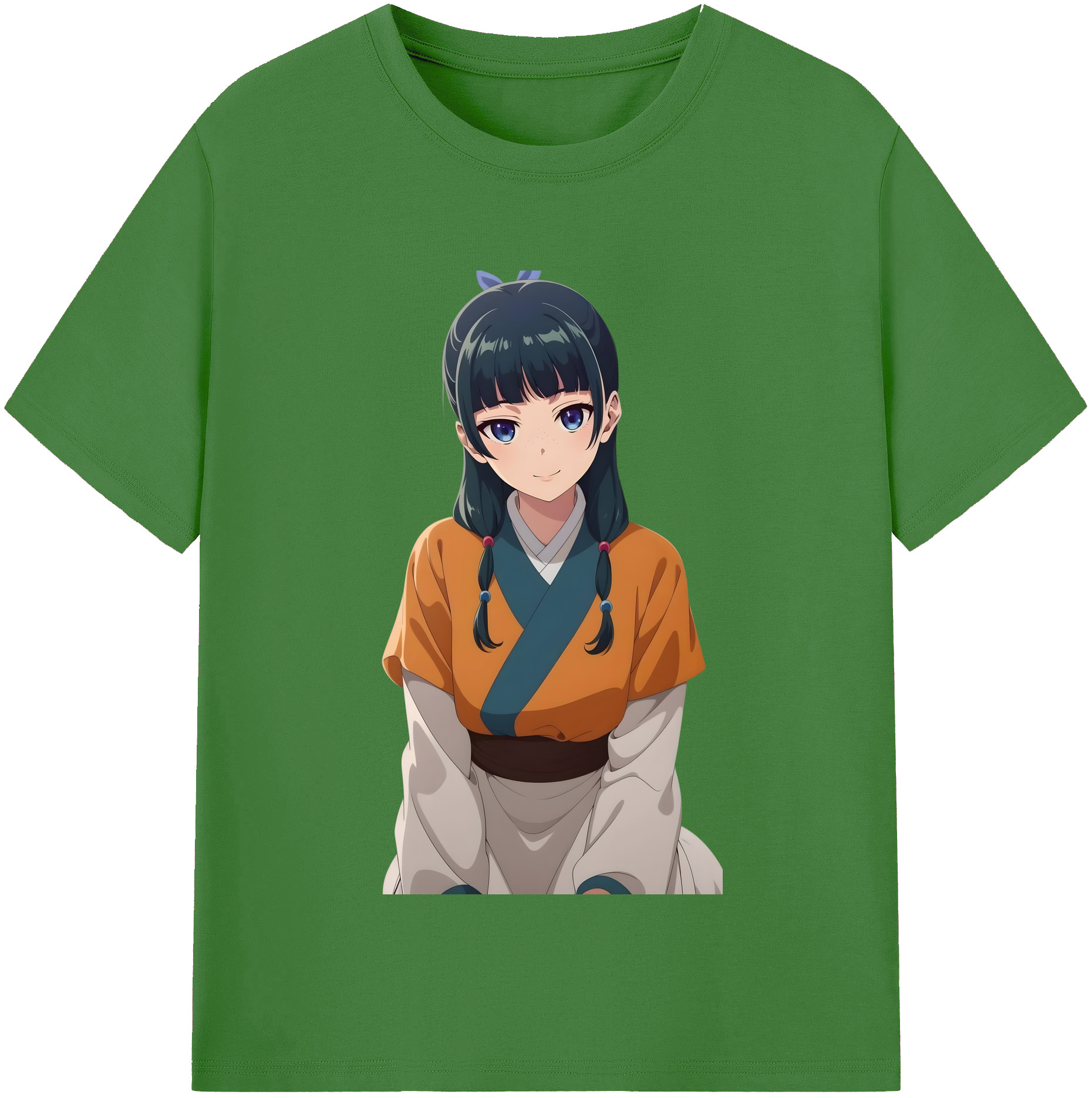 （画像用） 薬屋のひとりごと The Apothecary Diaries レディースカジュアルプリントTシャツ（綿100％）
